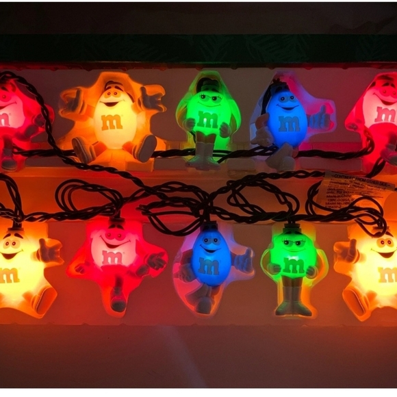 M&M'S Party Lights Set - Red, Yellow, Green - Picture 5 of 5